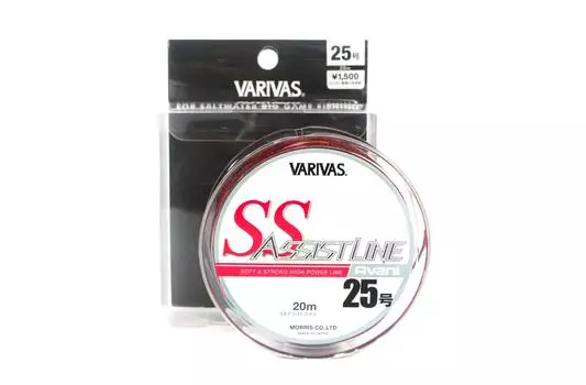 Вспомогательная линия Varivas SS 20 м # 25 130 фунтов (3468)