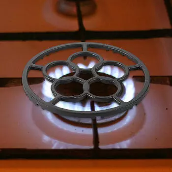 Вспомогательная опора для небольших насадок для кухонной плиты Полка для вока Аксессуары для газа 17.5cm