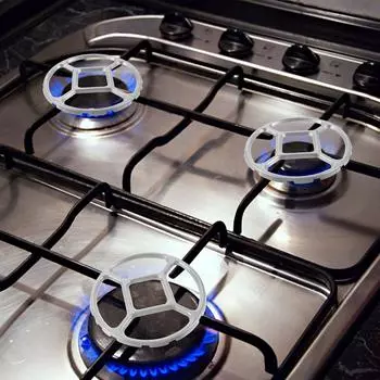 Вспомогательная поддержка Маленькая кастрюля Вок Пароварка Подставка Подставка Газовая горелка Посуда Плита Гриль Кольцо Электрические сплавные плиты для кухни серебряный