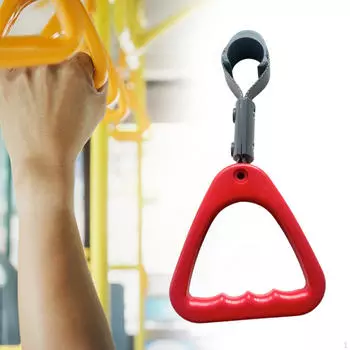 Вспомогательная ручка для метро, замена для безопасной транспортировки, треугольное кольцо, запасные части красный