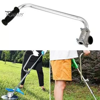 Вспомогательная ручка для прополки, триммер для газона, универсальная посадка, эргономичный дизайн, простая установка, сменная ручка для поедателя сорняков