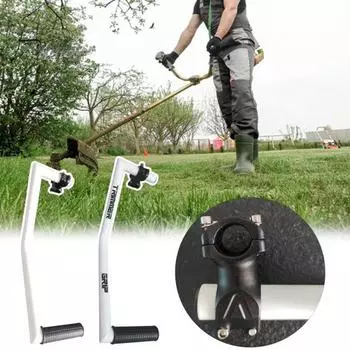 Вспомогательная рукоятка газонокосилки, триммер Wacker для борьбы с сорняками, ручка для улучшения осанки, эргономичная рукоятка для газонокосилки, пожиратель сорняков, удлинение вспомогательной рукоятки