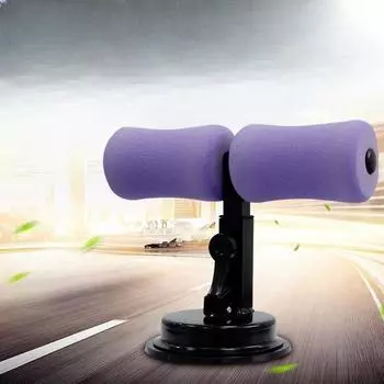 Вспомогательное устройство, бытовые тренажеры для фитнеса с фиксированной опорой на присоске, тренажер для сокращения живота и ухода за животом в помещении красный