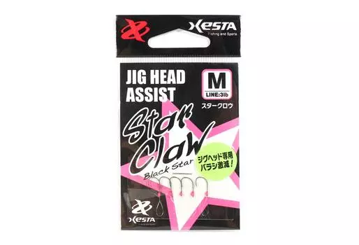 Вспомогательные крючки для джиг-головки Xesta Star Claw, размер M, 3 фунта (6115)