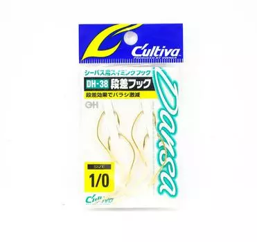 Вспомогательные крючки для плавания Owner DH-38, размер 1/0 (1575 г.)