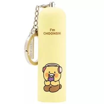 Вспомогательный аккумулятор Kakao Friends типа Stick, 5000 мАч, тип C, WI22-PB26650-5000, Chunsik, лучший персонаж Кореи