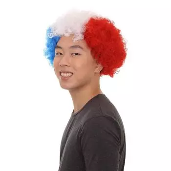 Вспомогательный реквизит для Олимпийских игр 2024 года в Париже во Франции Головной убор в форме французского флага с взрывным дизайном головы белый