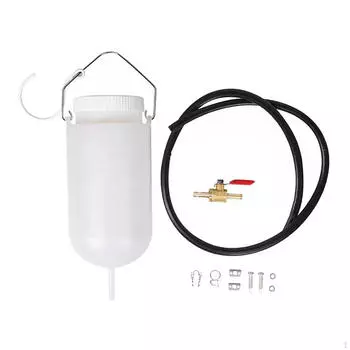 Вспомогательный топливный бак для мотоцикла, инструменты 1 л, с весами, шланг, портативный, прочный, профессиональный