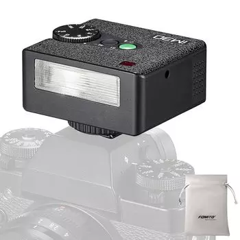 Вспышка для камеры GODOX iM30 MINI Flash GN15 Цветовая температура 6500K 200K 7 уровней освещенности Настройки Одинарный Горячий башмак Микро Одинарный Подходит для пленочных камер ± чёрный