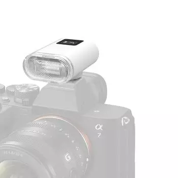 Вспышка FOMITI для камеры Мини-вспышка Speedlite GN12 Вспышка-стробоскоп Speedlite с универсальным одноконтактным стандартным креплением «горячий башмак» (Белый-5см)