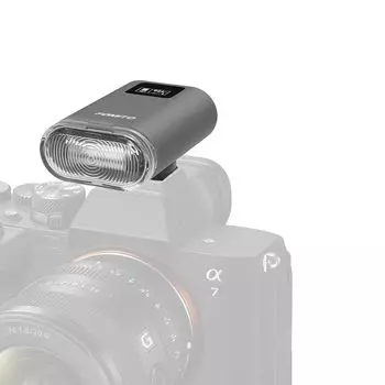 Вспышка FOMITO для камеры Мини-вспышка Speedlite GN12 Вспышка-стробоскоп Speedlite с универсальным одноконтактным стандартным креплением «горячий башмак» (Серый-5см)