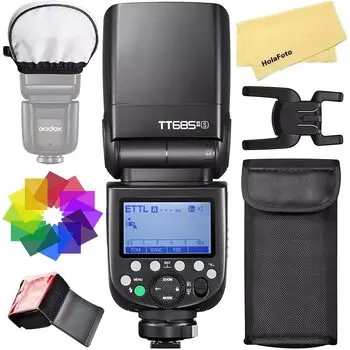 Вспышка GODOX Strobe Speedlight совместима с Sony TTL GN60 HSS, высокоскоростная синхронизация, время перезарядки, беспроводная система X, технический знак соответствия включен