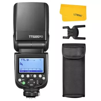 Вспышка GODOX TT685SII для камеры, стробоскопическая TTL HSS, беспроводная передача, вспышка, совместимая с зеркальной камерой Sony TT685II-S 1/8000 с 2.4G [Товар]