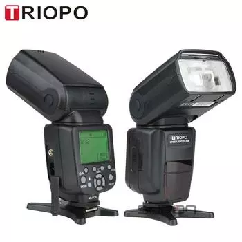 Вспышка TR-988 Профессиональная вспышка для камеры Speedlite TTL с высокоскоростной синхронизацией для цифровых зеркальных камер Canon и Nikon Лидер продаж