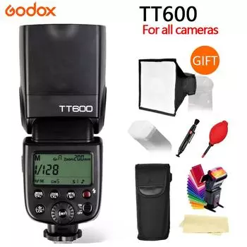 Вспышка TT600S TT600 Speedlite для Canon Nikon Sony Pentax Olympus Fujifilm и встроенная беспроводная система запуска 2,4G GN60