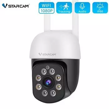 Vstarcam EU 1080P PTZ Wi-Fi Камера Ai Обнаружение человека Автоматическое отслеживание CCTV Камера видеонаблюдения Wi-Fi IP-камера безопасности
