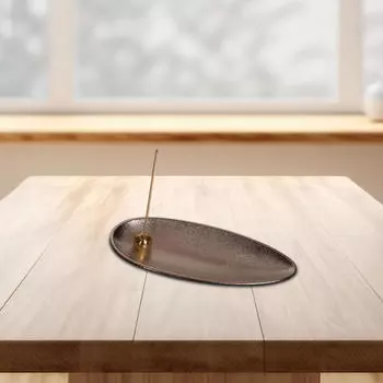 Вставка для курильницы из сплава, подставка для помещения, традиционный держатель для дома, Argent