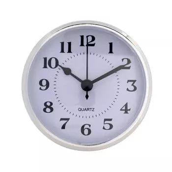 Вставка для кварцевых часов диаметром 90 мм, арабские цифры на циферблате