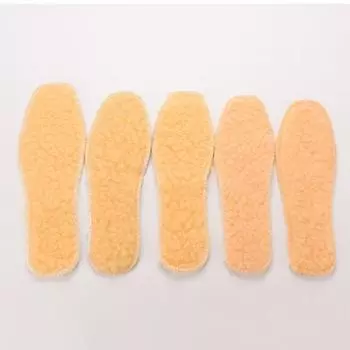 Вставка для обуви противоскользящая удобная зимняя теплая стелька для улицы 44