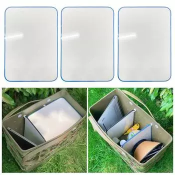 Вставка для пляжной сумки, пластина, свободная сборка, принадлежности для сумки, универсальная перегородка для сумки-тоут, отдельное пространство премиум-класса, легко чистить розовый