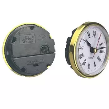 Вставки с римскими цифрами, механизм, вставка для кварцевых часов, 1 шт. золотой