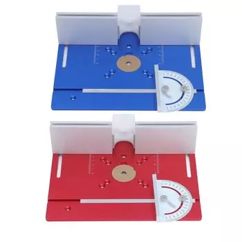 Вставная пластина для фрезерного стола, алюминиевый сплав, перекидная доска, столярные верстаки, пластина для фрезерного стола для Routi Red