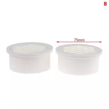 Вставной Простой Напольный Слив ПВХ 50-200 Круглая Заглушка Фильтрующая Сетка Вентиляционное Отверстие