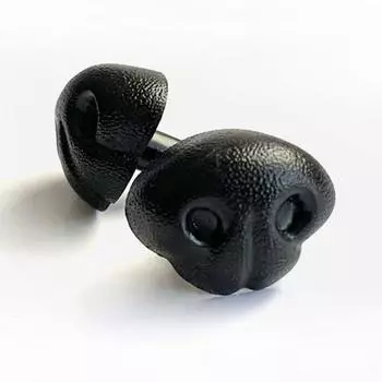 Вставные собачьи носы для поделок, аксессуары для рукоделия, кукольный нос, носы для животных, аксессуары для самостоятельного изготовления, кукла амигуруми 15mm