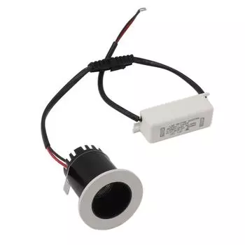 Встраиваемые точечные светильники 3 Вт Потолочный светильник из алюминиевого сплава с теплоотводом Светодиодный точечный светильник 85?265В для