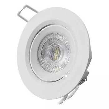 Встраиваемый точечный светильник EDM Downlight 5 WF 380 лм (6400К)