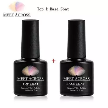 Встречайте 7 мл УФ-лака для ногтей, базовое верхнее покрытие, гель-лак, набор инструментов для ухода за маникюром своими руками