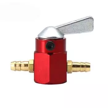Встроенный бензиновый кран карбюратор плунжер комплект топливный кран переключатель клапан мотокросс мотоцикл красный