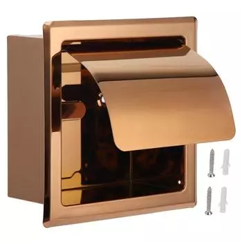 Встроенный держатель для туалетной бумаги из нержавеющей стали, держатель для бумажных полотенец, стойка для туалетной бумаги для отеля