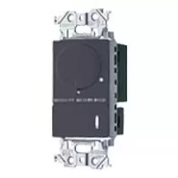 Встроенный диммерный переключатель Panasonic с обратной фазой серии C Advanced LED Rotary Firefly Switch C с функцией настройки нижнего предела освещенности No Name серый