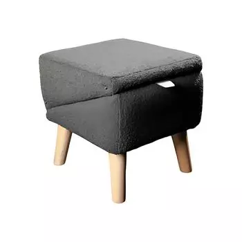 Встроенный пандус для собак и подставка для ног, высота дивана, плавный наклон One Size чёрный