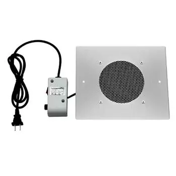 Встроенный пылесос для ногтей 60 Вт, мощный, малошумный, с мешками для пыли, серебристый CN PLUG