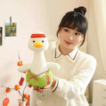 Вступительный экзамен в колледж Кукла-утка Кукла Цзунцзы Имитация куклы Мальчик и Девочка Мягкая игрушка Благословение Подарок 26cm