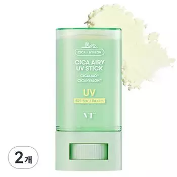 VT Cica Airy UV Stick, 20 г, 2 шт.