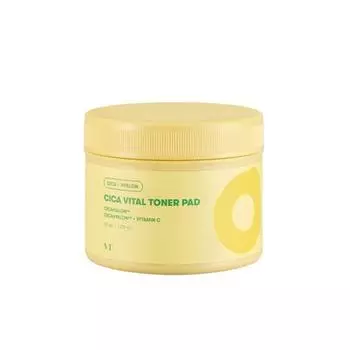 VT Cica Vital Toner Pad 120ml/60шт