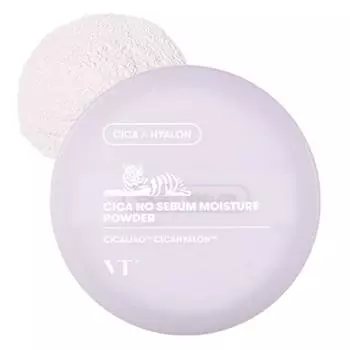 VT Cosmetic Cica No Sebum Moisture Powder 5 г, 1 шт., фиолетовый