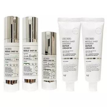 VT Cosmetic VT Riddle Shot 5 видов 100 300 700 Восстанавливающий крем Synergy, 1 шт.