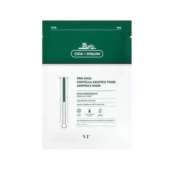 [VT Cosmetics] Ампульная маска Pro Cica Centella Asiatica Tiger 30 г(5ea)