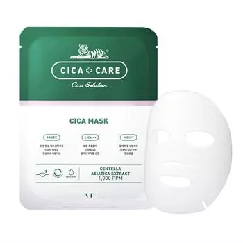 VT Cosmetics CICA CARE SOLUTION MASK 25 мл 10 шт.