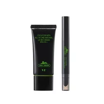 VT COSMETICS Cica for Men All-in-One Natural UV BB + Stick Concealer
