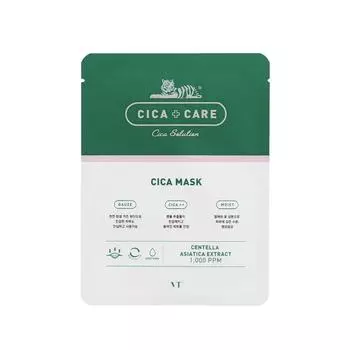 VT COSMETICS CICA MASK PACK 10 шт. маска для лица 10 шт. (х 1)