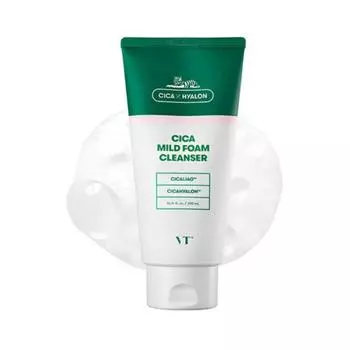 VT Cosmetics Cica Мягкая пенка для умывания, 300 мл, 1 шт.