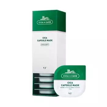 VT COSMETICS Капсульная маска Cica 7,5 г(10 шт)