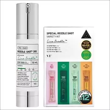 VT Cosmetics Riddle Shot 300 50ml + Special Riddle Shot Variety Kit 4 types x 3p Set, 1ea 1SET