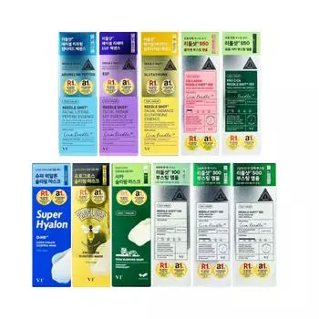 [VT COSMETICS] Серия ночных масок 4 мл x 6 шт. Cica Sleeping Mask 4ml*6