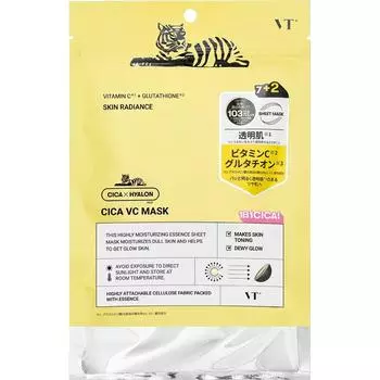Vt Cosmetics Vt Cica Vc Mask 9 листов